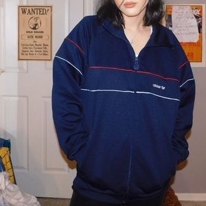 Vintage Adidas zip up track jacket